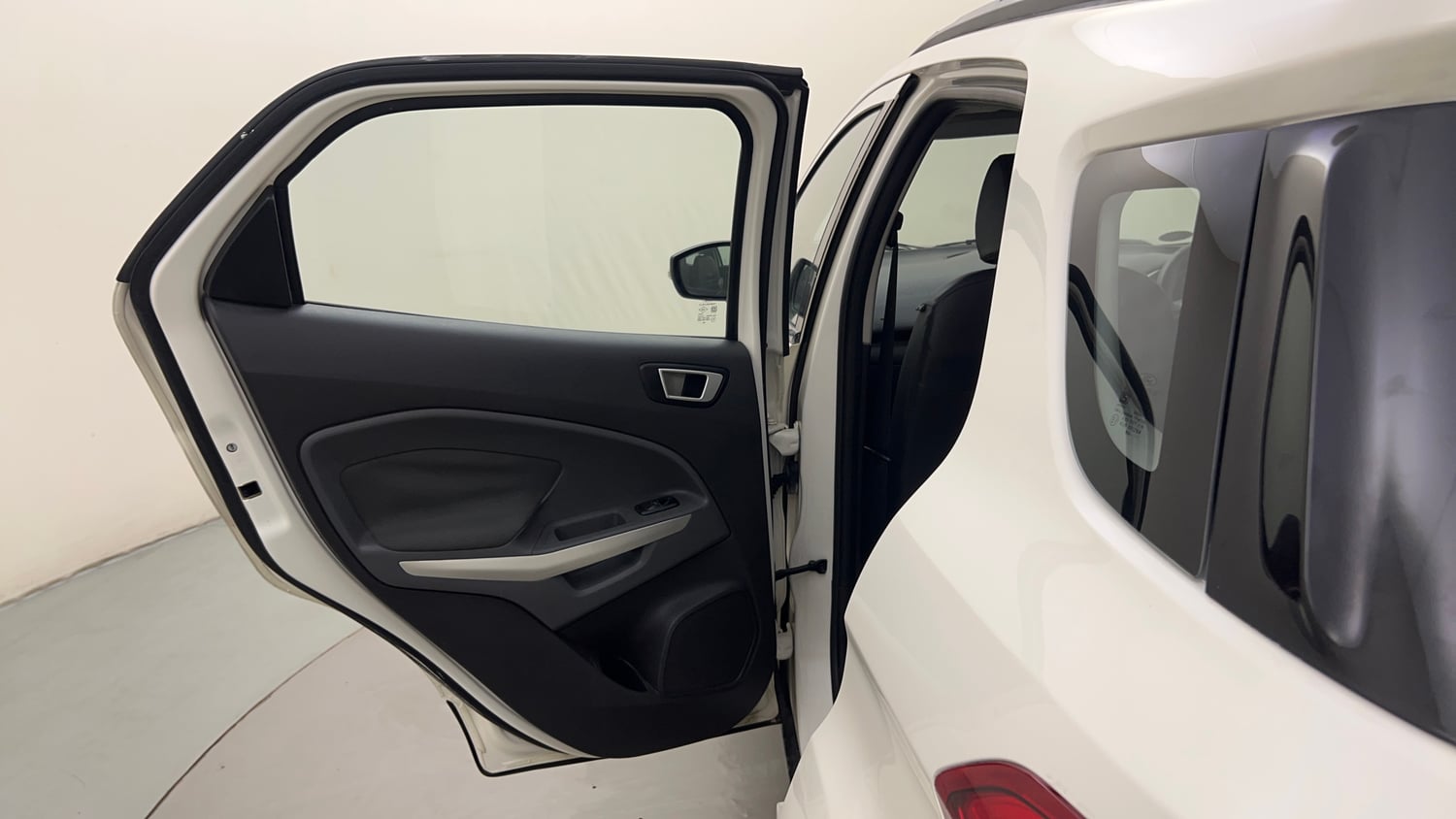 Used 2016 Ford EcoSport Titanium 1.5L TDCi Diesel Manual interior LEFT REAR DOOR OPEN VIEW