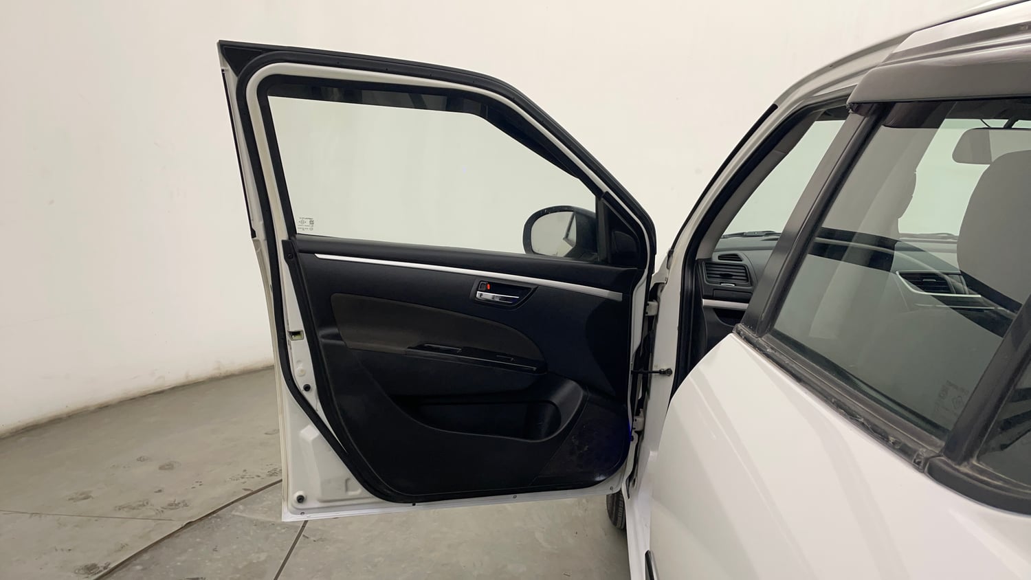 Used 2017 Maruti Suzuki Swift ZDi Diesel Manual interior LEFT FRONT DOOR OPEN VIEW