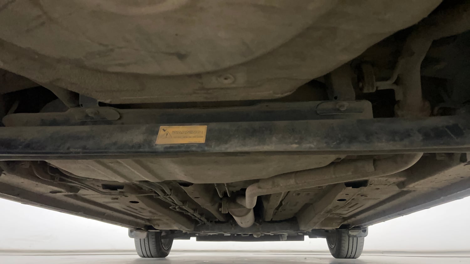 Used 2023 Tata Altroz XZA Petrol Petrol Automatic extra REAR UNDERBODY VIEW (TAKEN FROM REAR)