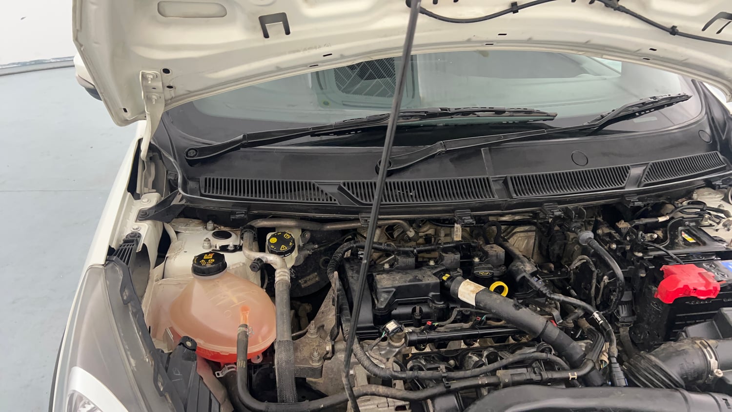 Used 2020 Ford Freestyle Titanium Plus 1.2 Ti-VCT Petrol Manual engine ENGINE RIGHT SIDE HINGE & APRON VIEW