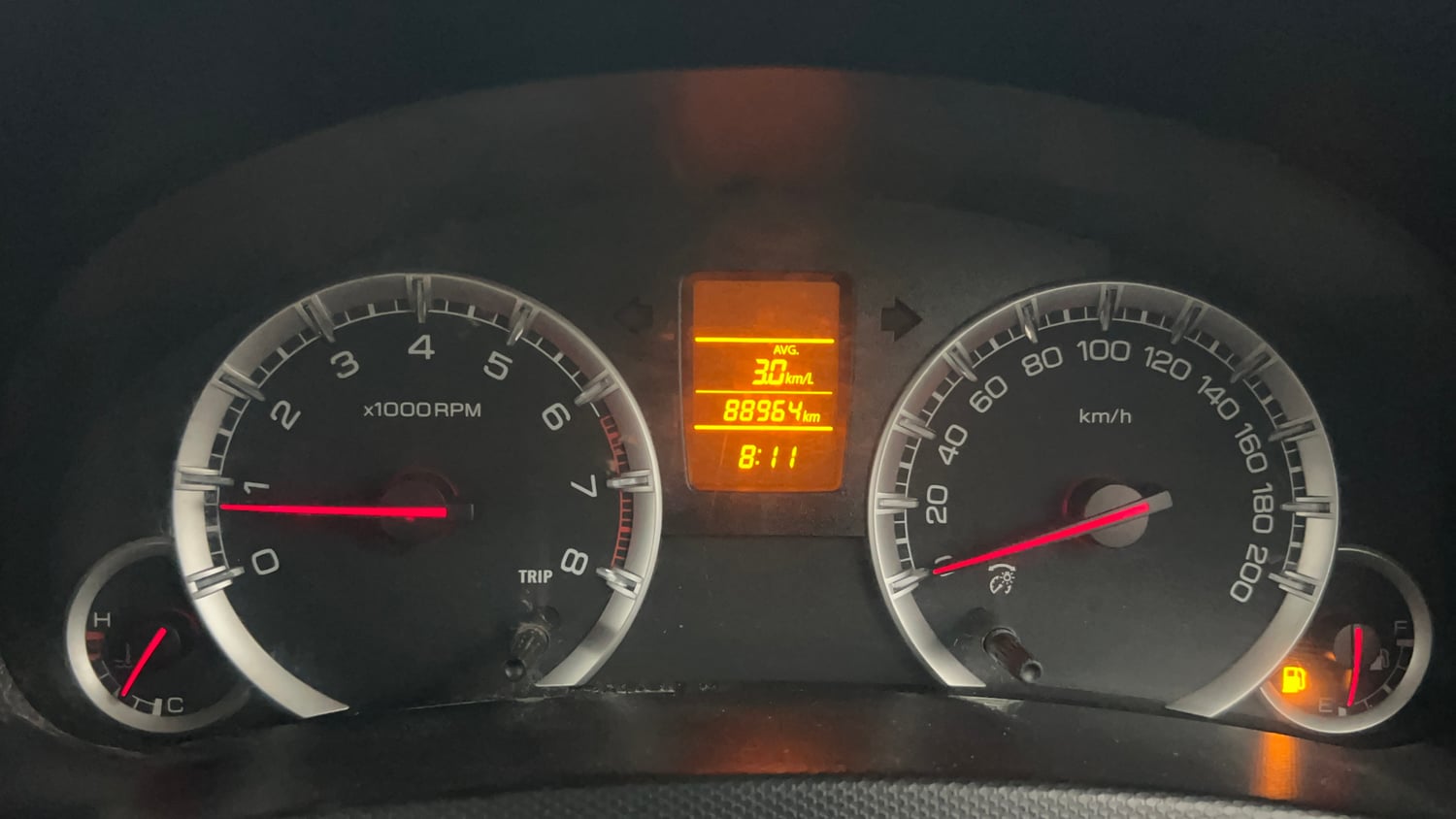 Used 2013 Maruti Suzuki Swift VXi Petrol Manual interior CLUSTERMETER VIEW