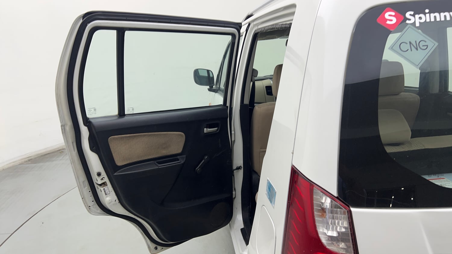 Used 2018 Maruti Suzuki Wagon R LXI CNG Cng Manual interior LEFT REAR DOOR OPEN VIEW