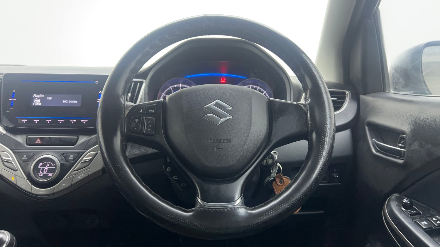 Used 2019 Maruti Suzuki Baleno Delta Petrol Manual interior STEERING VIEW