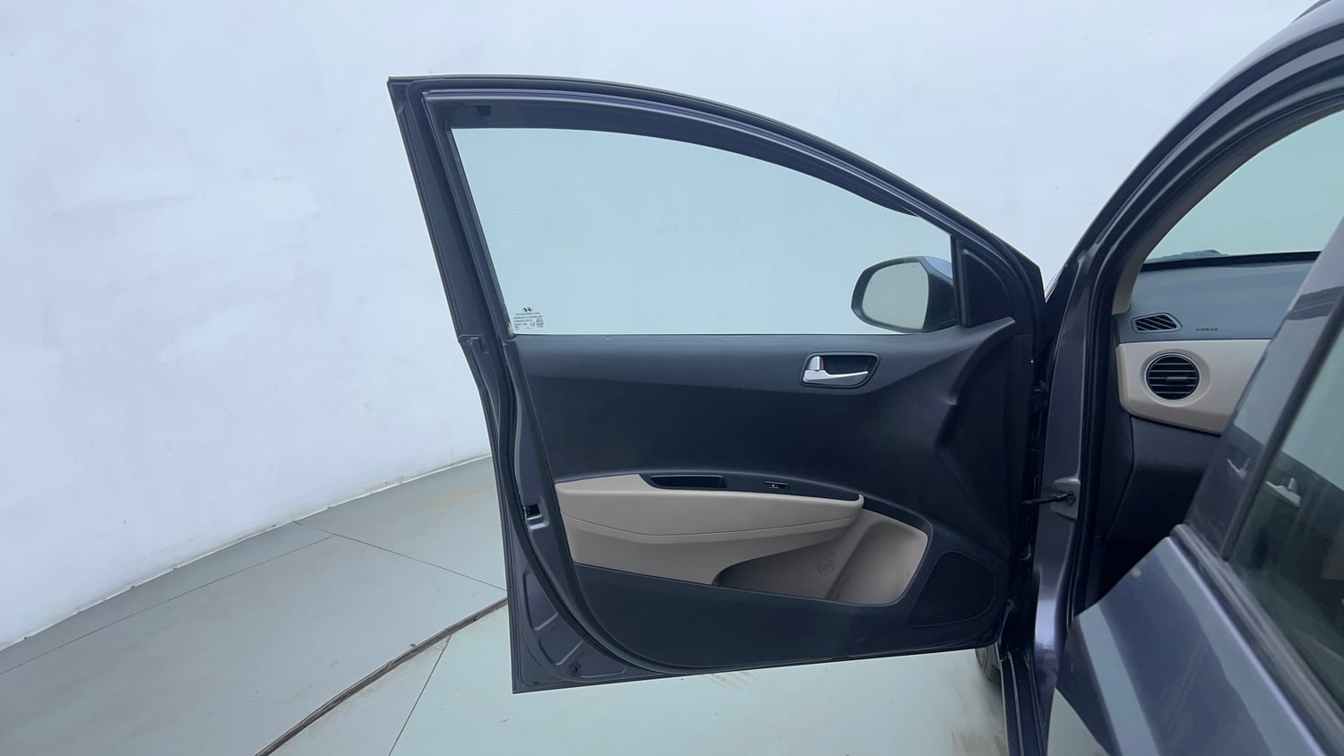 Used 2017 Hyundai Grand i10 Sportz (O) U2 1.2 CRDi Diesel Manual interior LEFT FRONT DOOR OPEN VIEW
