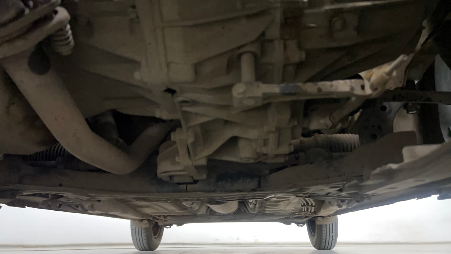 Used 2019 Maruti Suzuki Dzire VXi Petrol Manual extra FRONT LEFT UNDERBODY VIEW