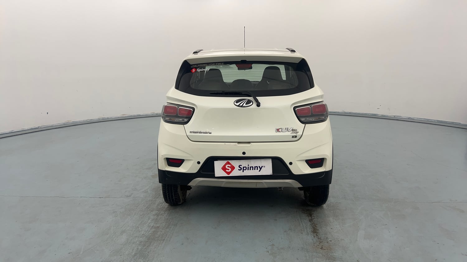 Used 2019 Mahindra KUV100 NXT K8 6 STR Petrol Manual exterior BACK VIEW
