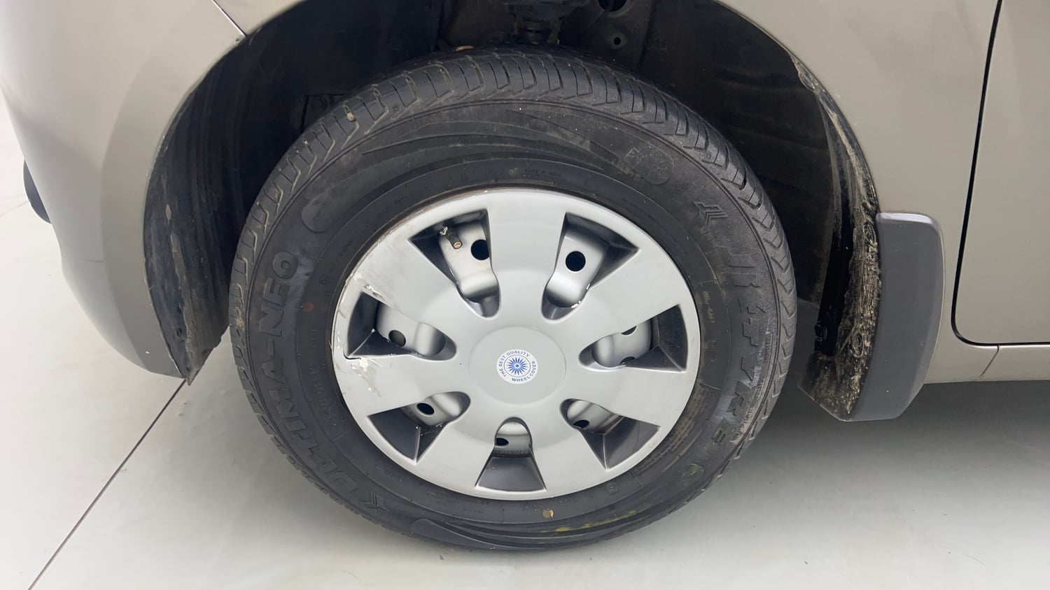 Used 2023 Maruti Suzuki Wagon R LXI 1.0 CNG Cng Manual tyres LEFT FRONT TYRE RIM VIEW