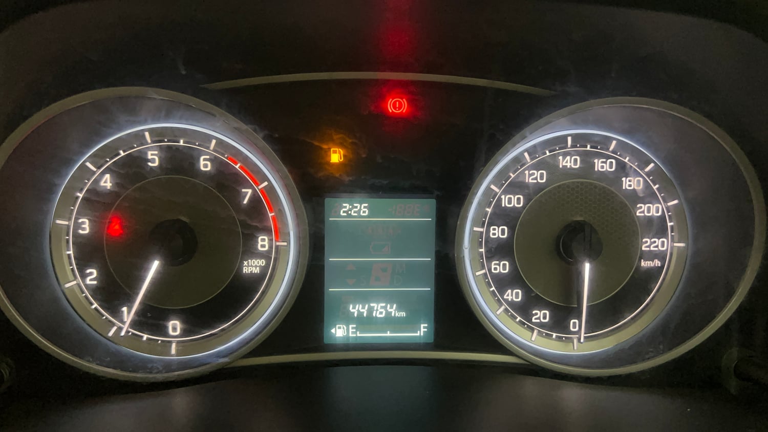 Used 2019 Maruti Suzuki Dzire VXi Petrol Manual interior CLUSTERMETER VIEW