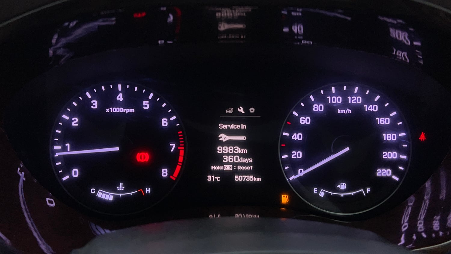 Used 2014 Hyundai Elite i20 Asta 1.2 Petrol Manual interior CLUSTERMETER VIEW