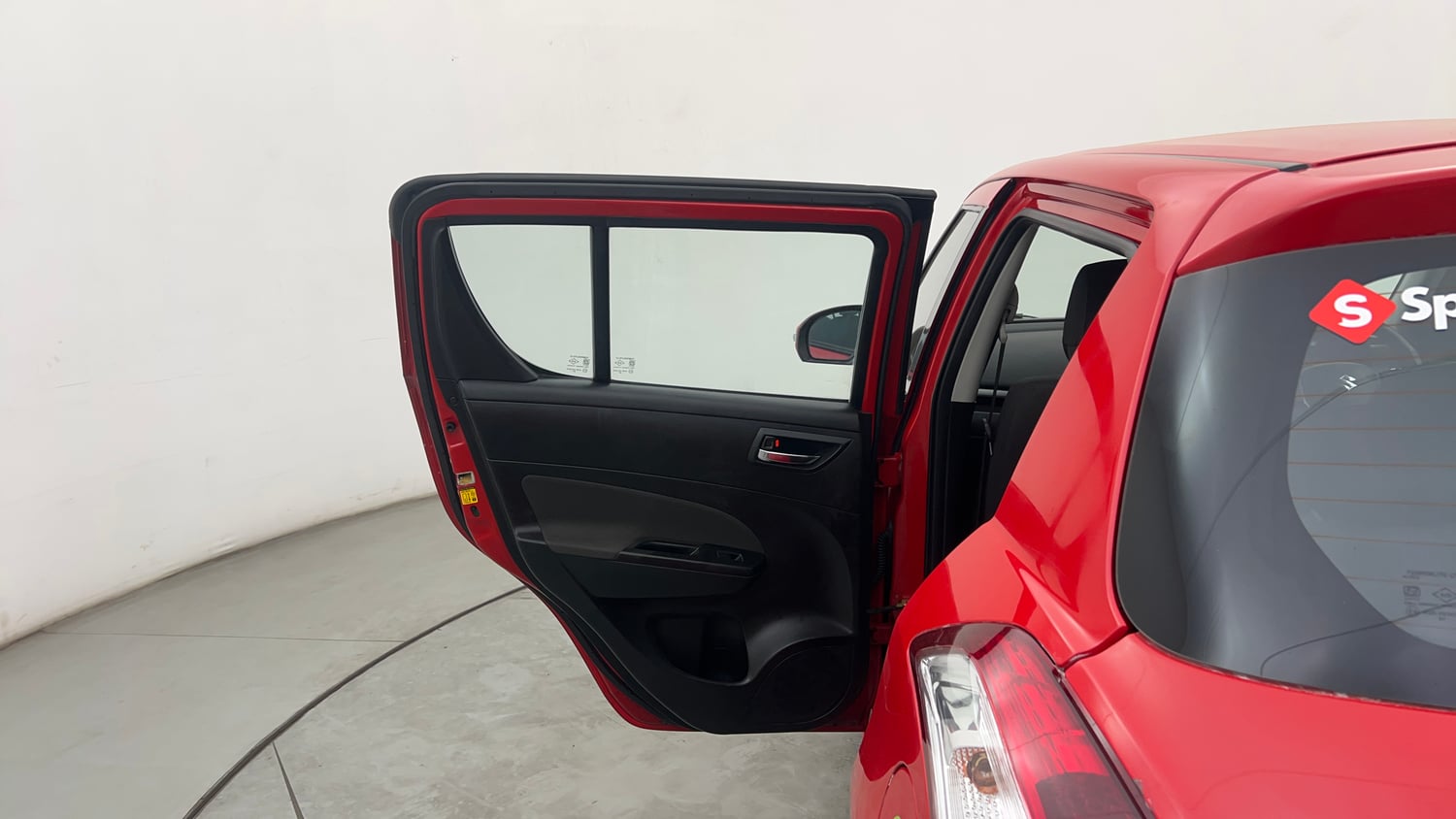 Used 2016 Maruti Suzuki Swift ZXi Petrol Manual interior LEFT REAR DOOR OPEN VIEW