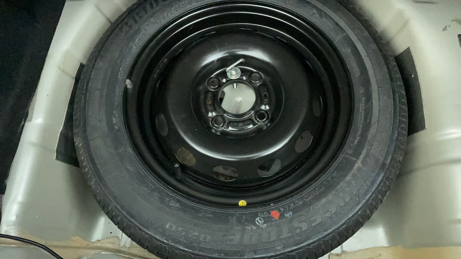 Used 2021 Tata Tiago XZA Plus Petrol Automatic tyres SPARE TYRE VIEW