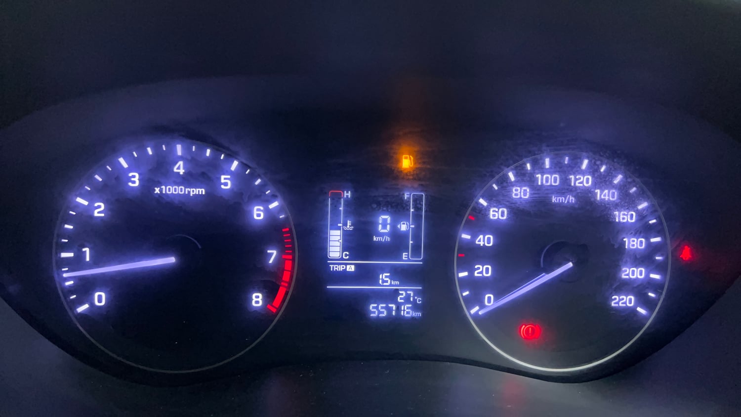 Used 2014 Hyundai Elite i20 Sportz 1.2 Petrol Manual interior CLUSTERMETER VIEW
