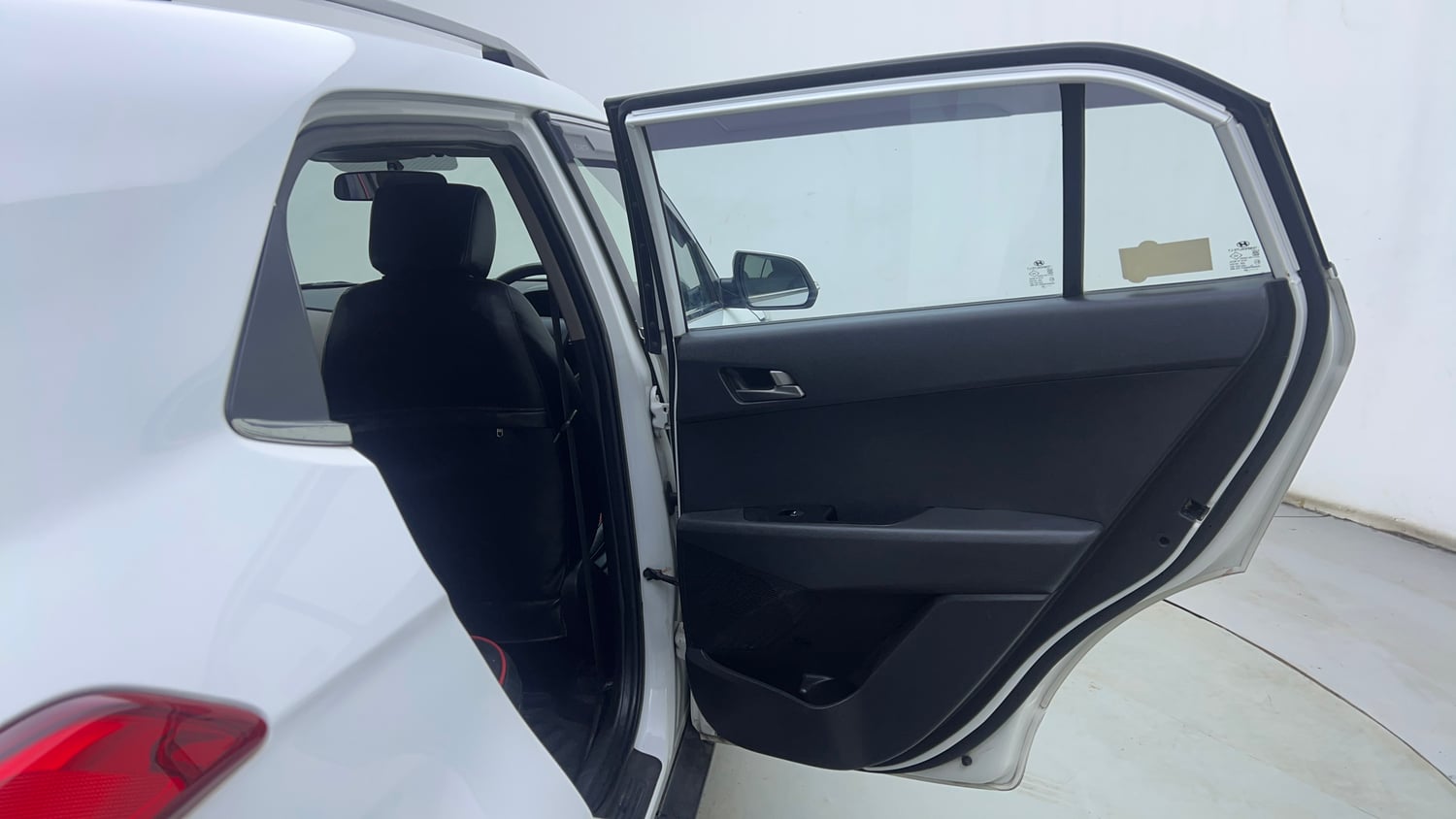 Used 2017 Hyundai Creta 1.6 SX Plus AT Petrol Petrol Automatic interior RIGHT REAR DOOR OPEN VIEW