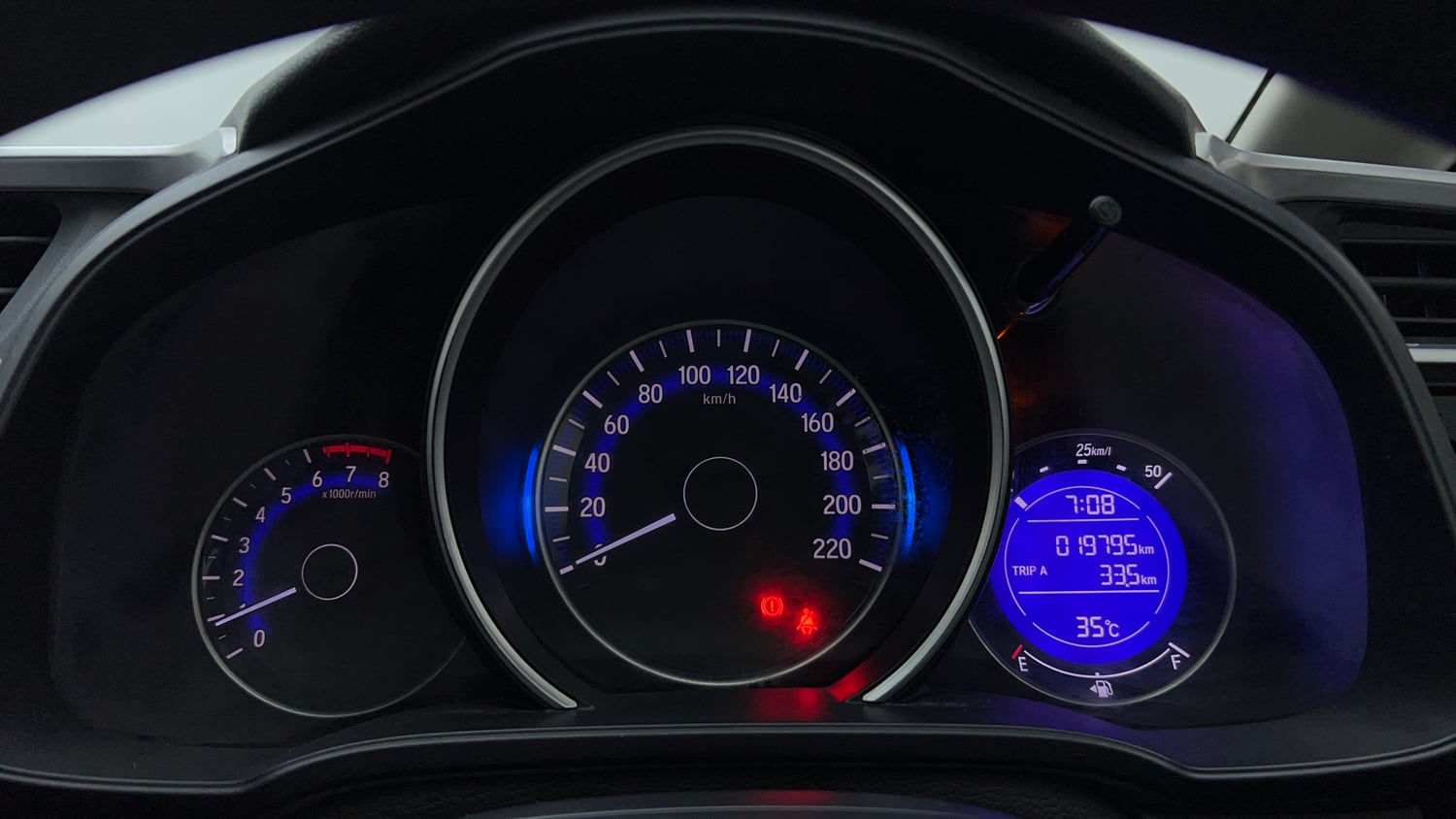 Used 2019 Honda WR-V VX MT Petrol Petrol Manual interior CLUSTERMETER VIEW