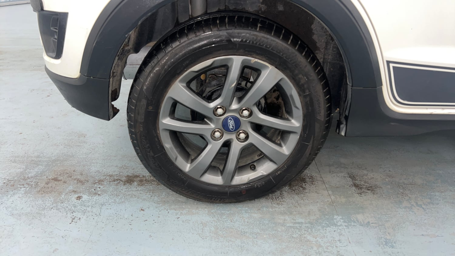 Used 2020 Ford Freestyle Titanium Plus 1.2 Ti-VCT Petrol Manual tyres RIGHT REAR TYRE RIM VIEW