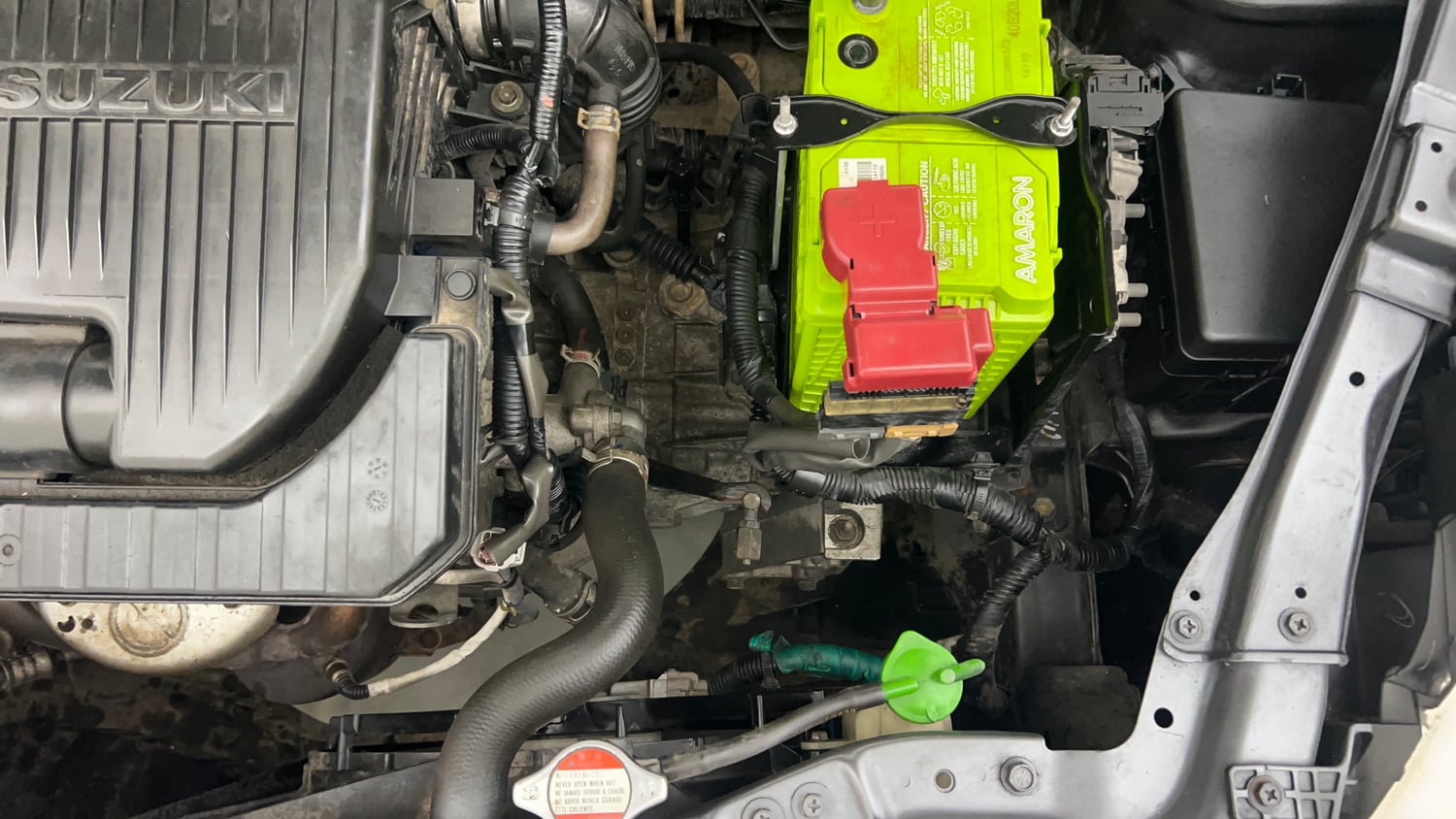 Used 2013 Maruti Suzuki Swift VXi Petrol Manual engine ENGINE LEFT SIDE VIEW