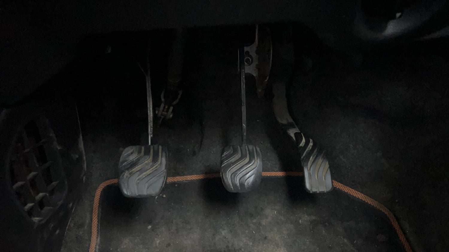 Used 2017 Renault Kwid CLIMBER 1.0 Petrol Manual interior PEDALS VIEW