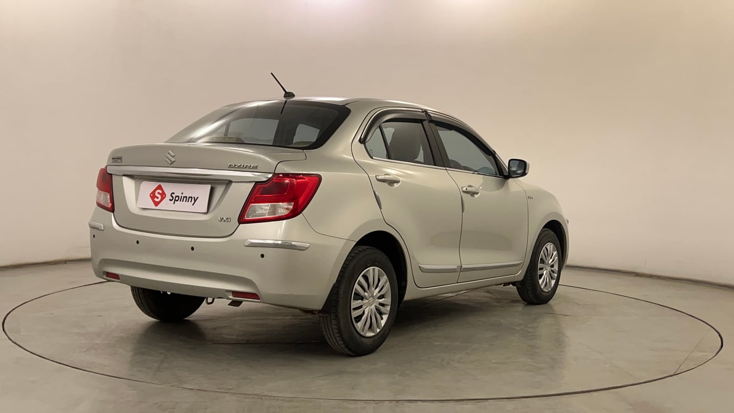 Used 2019 Maruti Suzuki Dzire VXi Petrol Manual exterior RIGHT REAR CORNER VIEW
