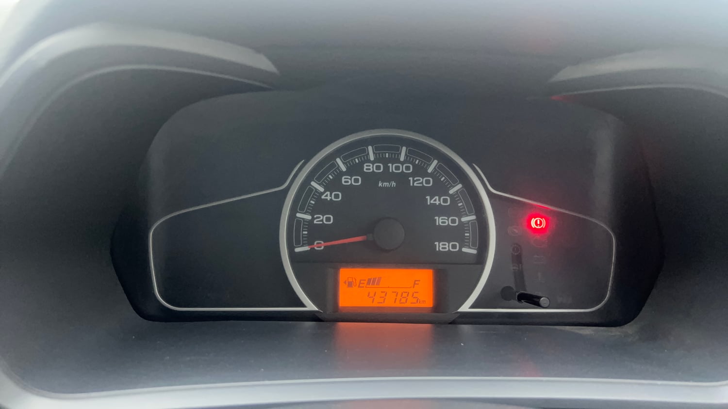 Used 2017 Maruti Suzuki Alto K10 LXI Petrol+cng(outside fitted) Cng Manual interior CLUSTERMETER VIEW