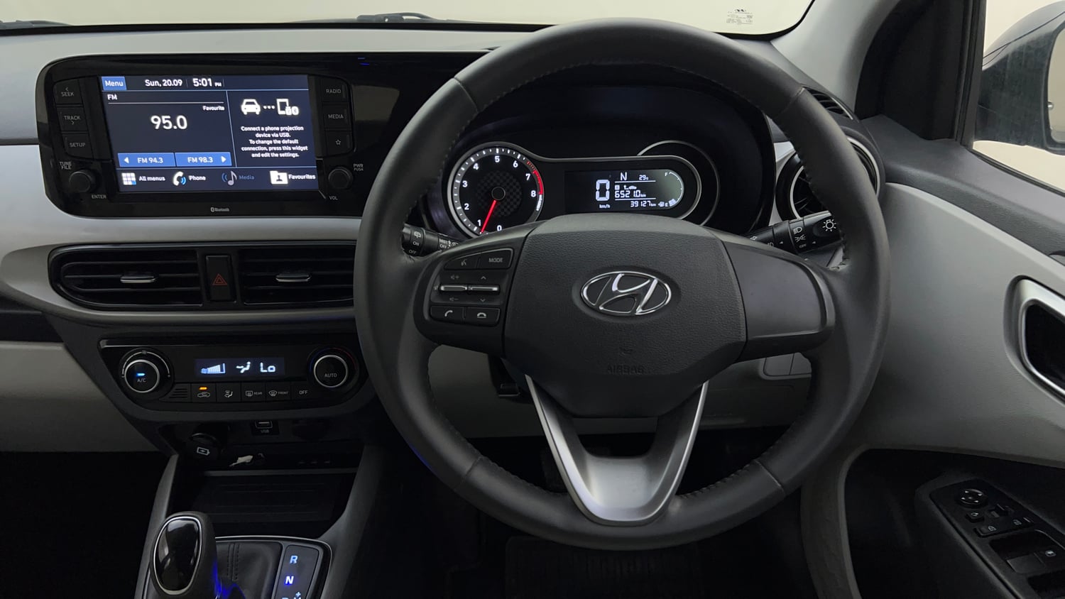 Used 2021 Hyundai Grand i10 Nios Asta AMT 1.2 Kappa VTVT Petrol Automatic interior STEERING VIEW