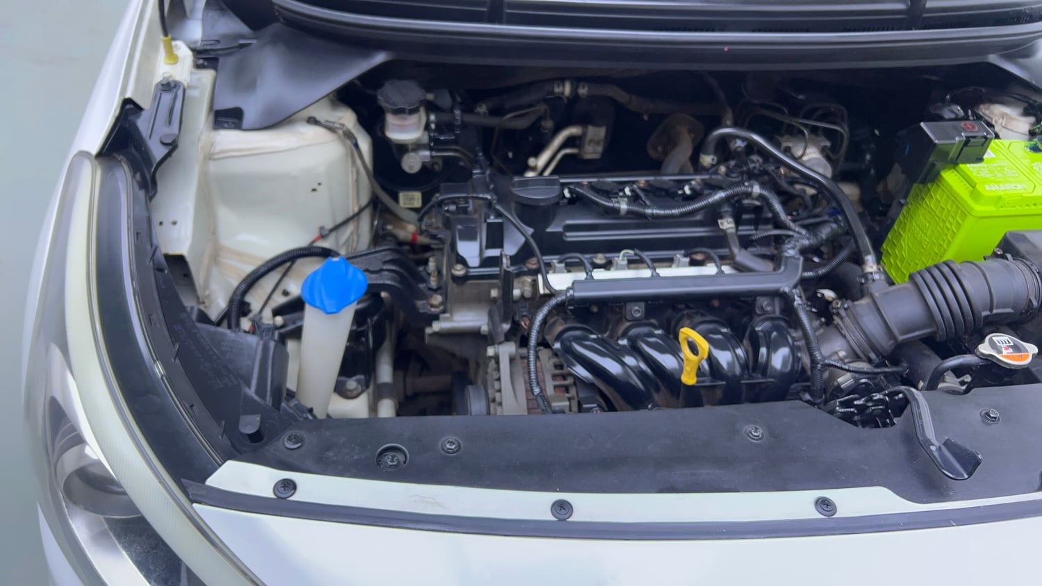 Used 2018 Hyundai Elite i20 Asta 1.2 (O) Petrol Manual engine ENGINE RIGHT SIDE VIEW
