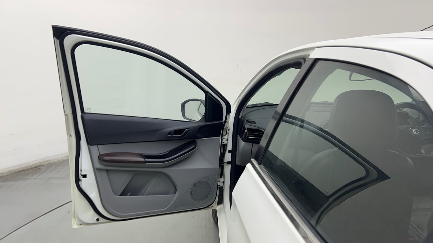 Used 2024 Tata Tiago XTA iCNG Cng Automatic interior LEFT FRONT DOOR OPEN VIEW