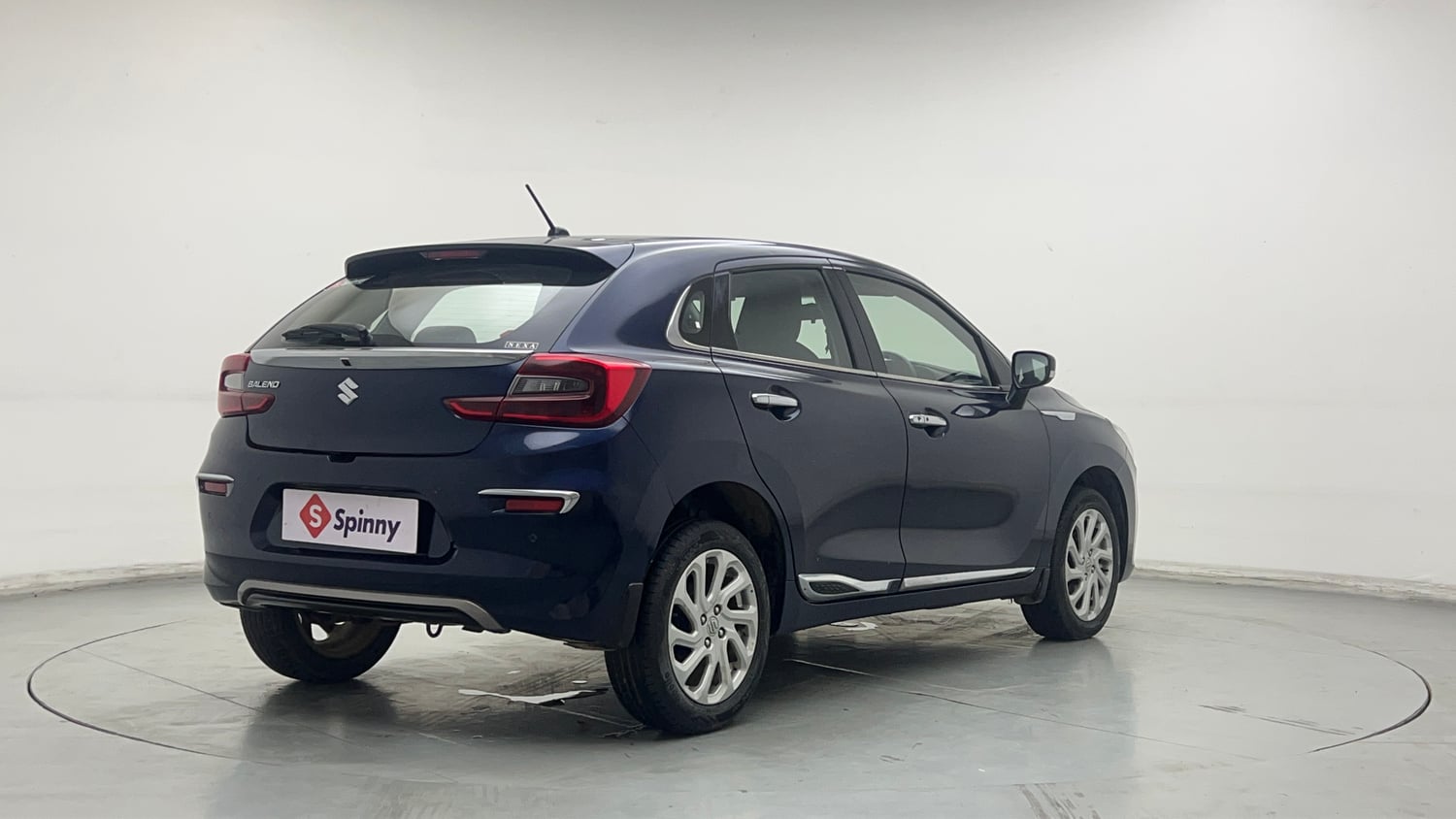 Used 2022 Maruti Suzuki Baleno Zeta MT Petrol Manual exterior RIGHT REAR CORNER VIEW