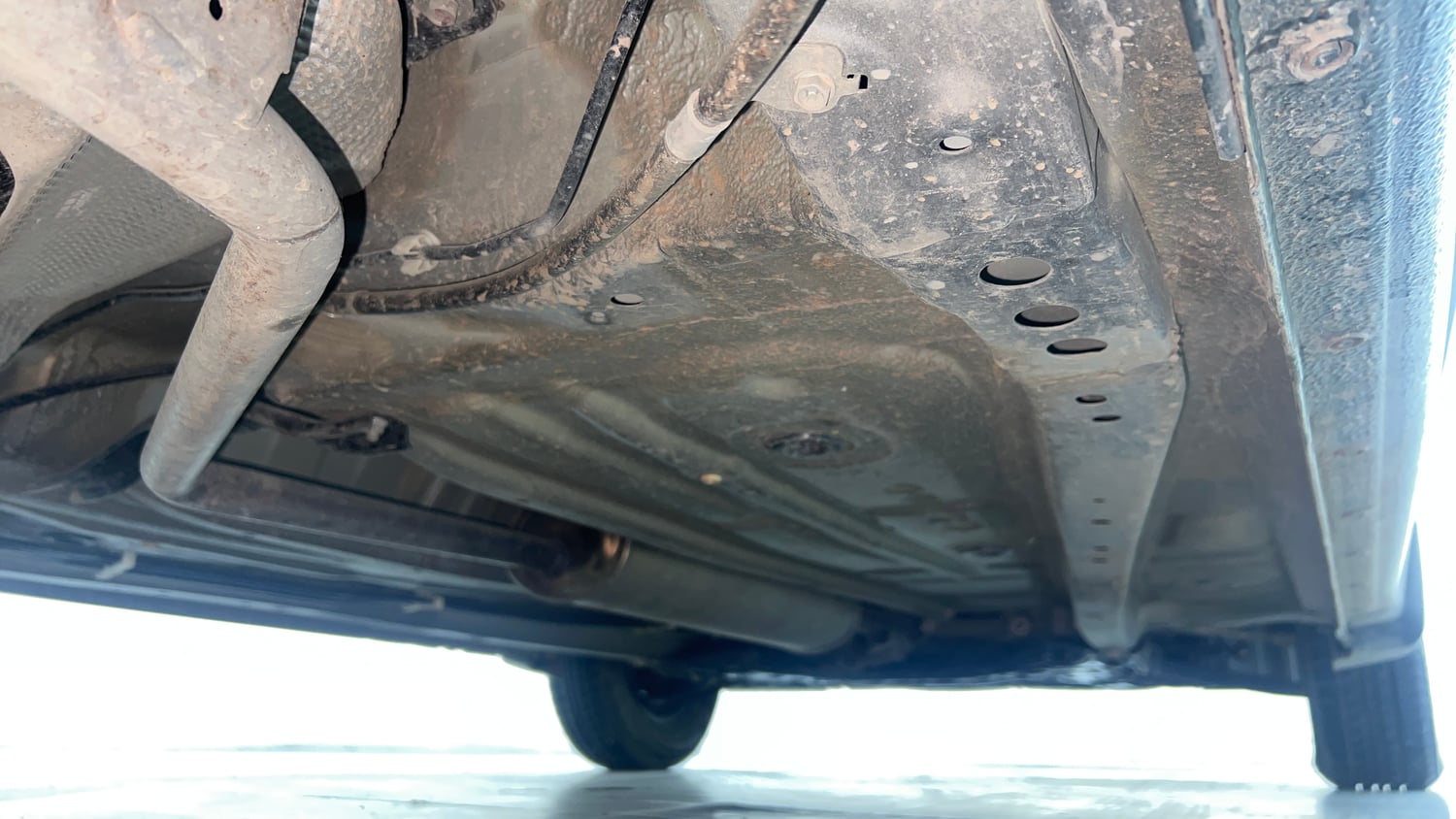 Used 2023 Maruti Suzuki Wagon R LXI 1.0 CNG Cng Manual extra REAR RIGHT UNDERBODY VIEW