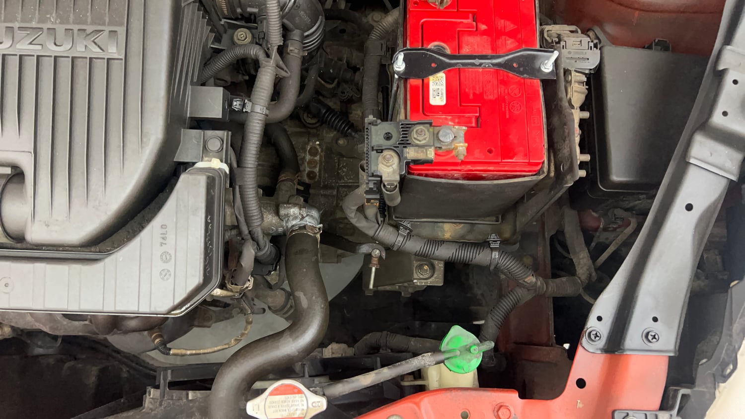 Used 2016 Maruti Suzuki Swift ZXi Petrol Manual engine ENGINE LEFT SIDE VIEW