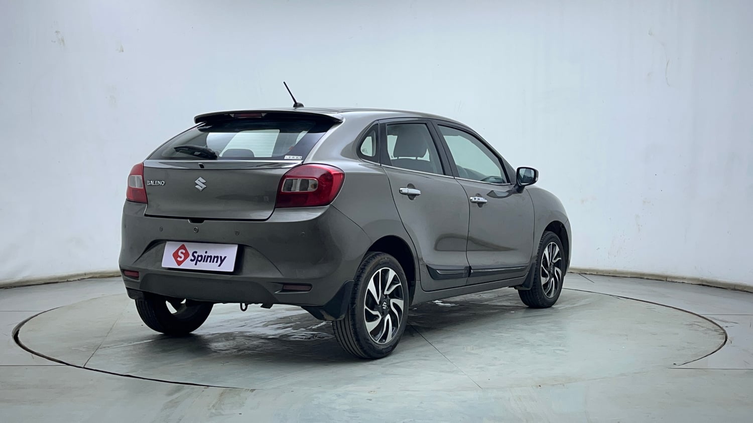 Used 2022 Maruti Suzuki Baleno Zeta Petrol Manual exterior RIGHT REAR CORNER VIEW