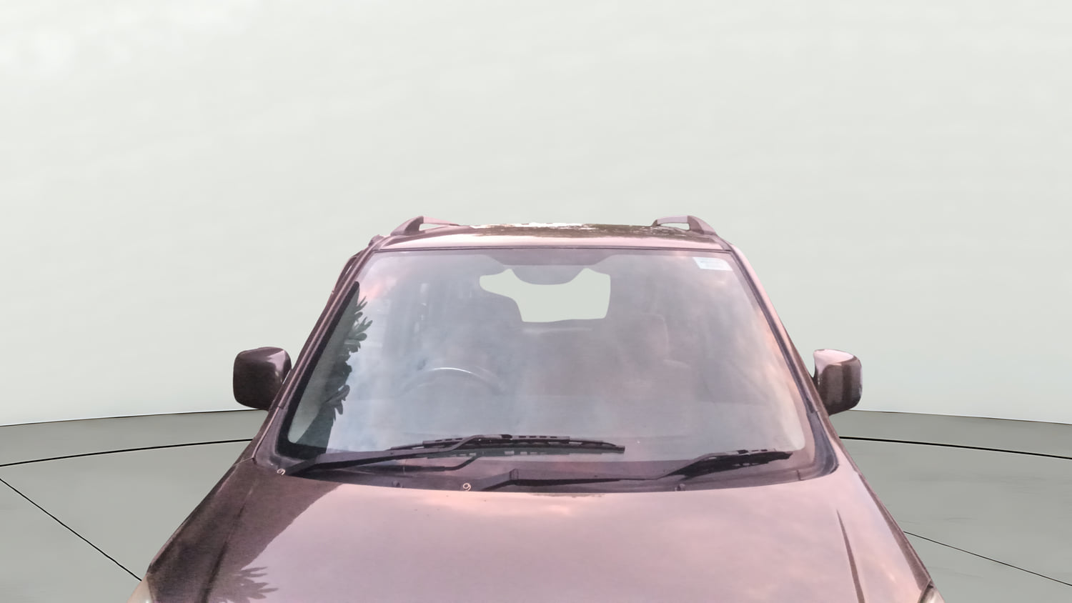 Used 2012 Maruti Suzuki Wagon R 1.0 VXi Petrol Manual exterior FRONT WINDSHIELD VIEW