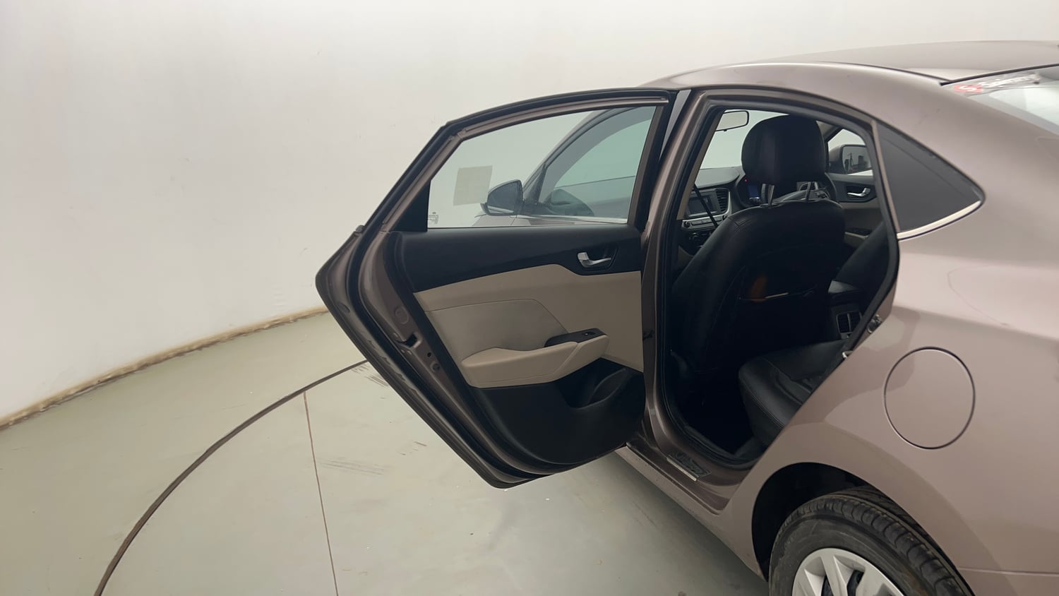 Used 2018 Hyundai Verna EX 1.4 VTVT Petrol Manual interior LEFT REAR DOOR OPEN VIEW
