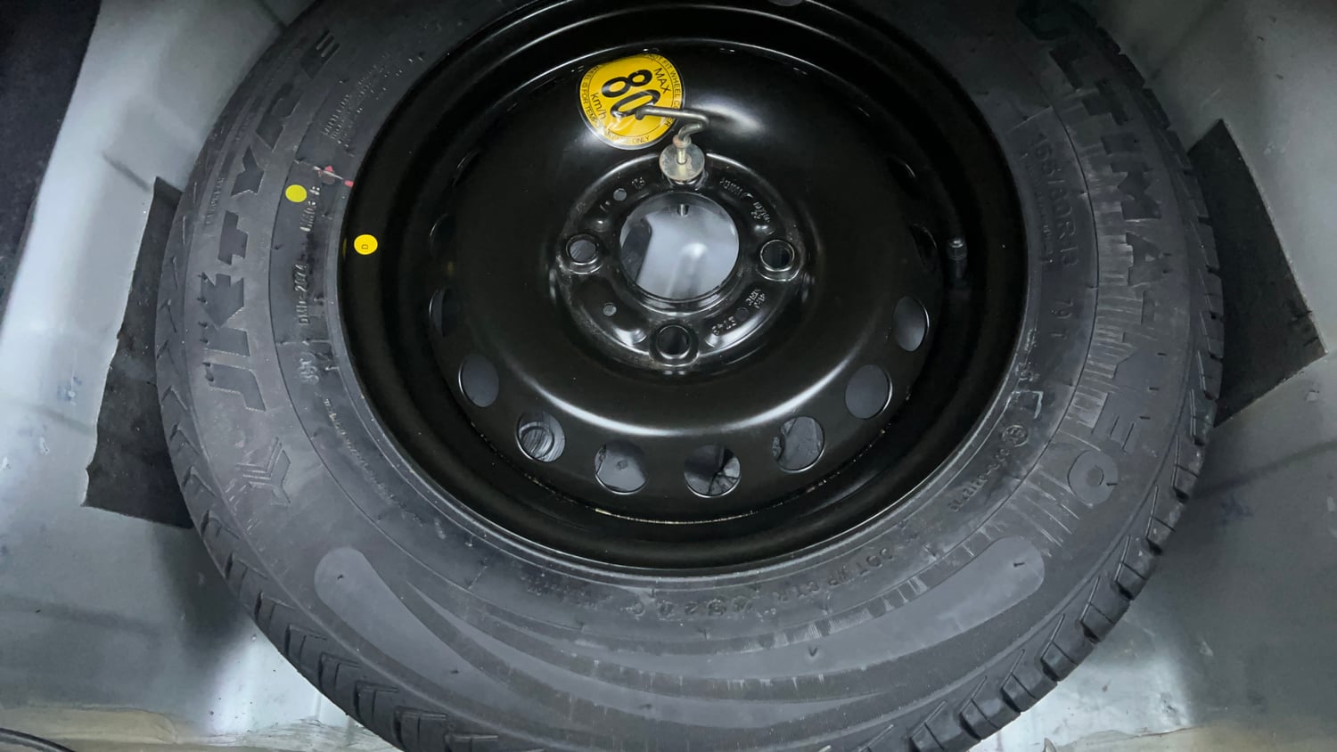 Used 2021 Tata Tiago XT Petrol Manual tyres SPARE TYRE VIEW