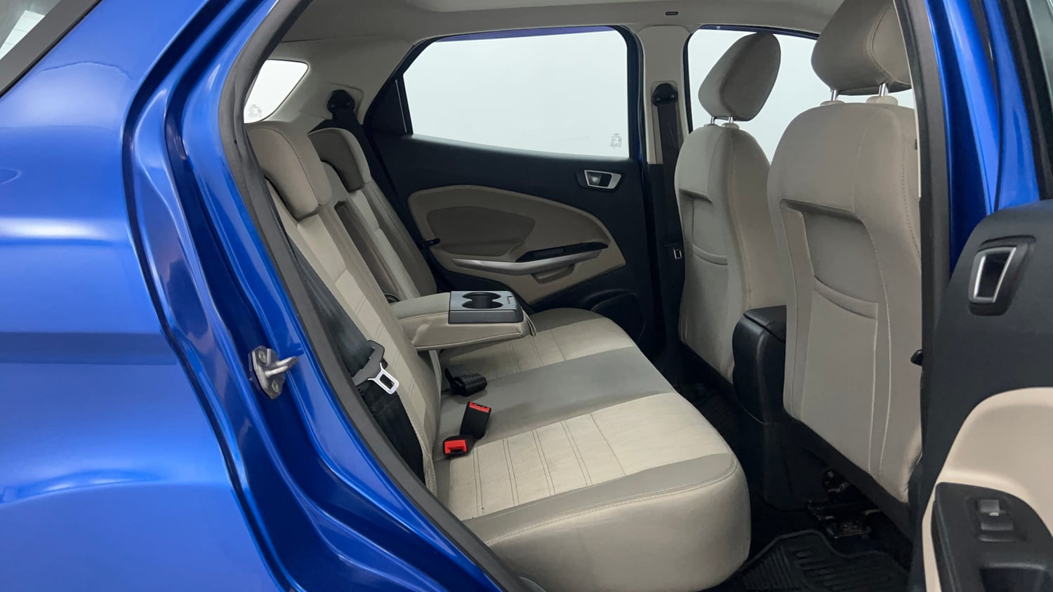 Used 2021 Ford EcoSport Titanium Plus 1.5L Ti-VCT AT Petrol Automatic interior RIGHT SIDE REAR DOOR CABIN VIEW