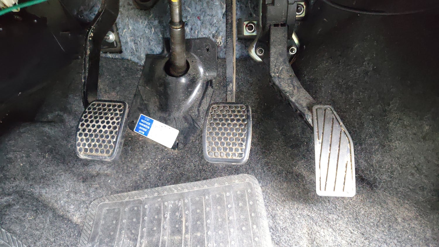 Used 2020 Maruti Suzuki Alto 800 LXi Petrol Manual interior PEDALS VIEW