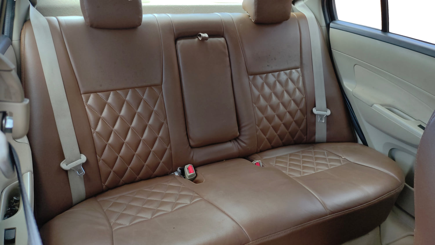 Used 2017 Maruti Suzuki Swift Dzire ZXI Petrol Manual interior REAR SEAT CONDITION VIEW