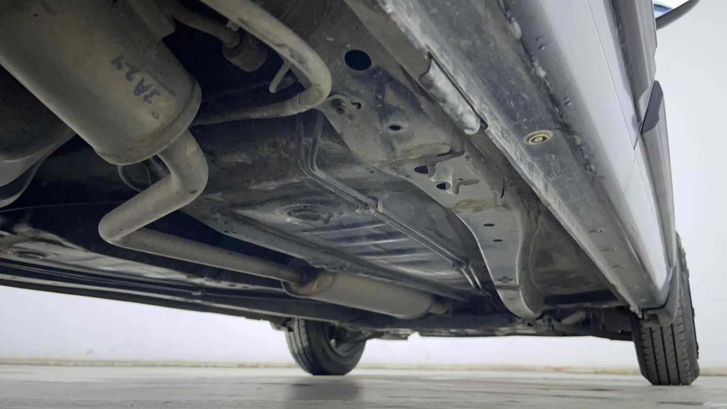 Used 2024 Maruti Suzuki Alto K10 VXi Plus Petrol Manual extra REAR RIGHT UNDERBODY VIEW