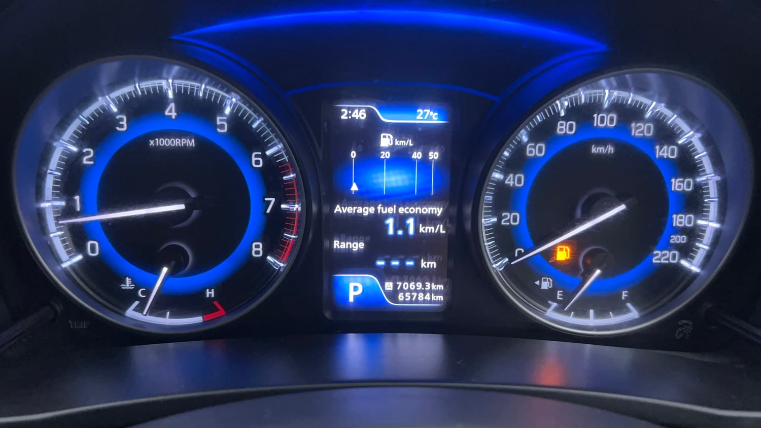 Used 2020 Maruti Suzuki Baleno Zeta Automatic Petrol Automatic interior CLUSTERMETER VIEW