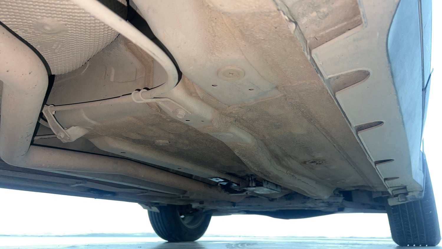 Used 2022 Kia Sonet HTX Plus 1.5 Diesel Manual extra REAR RIGHT UNDERBODY VIEW