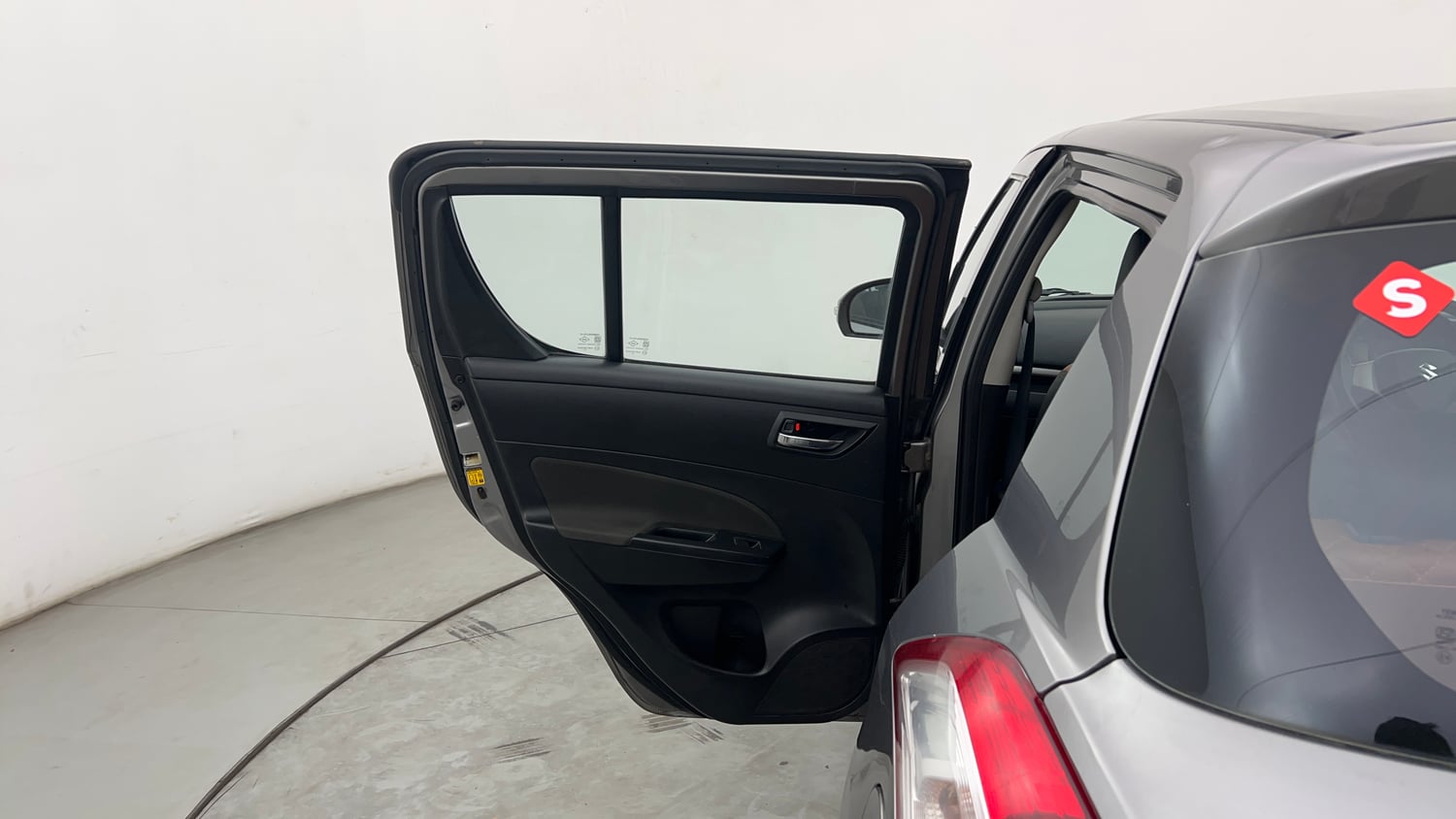 Used 2013 Maruti Suzuki Swift VXi Petrol Manual interior LEFT REAR DOOR OPEN VIEW
