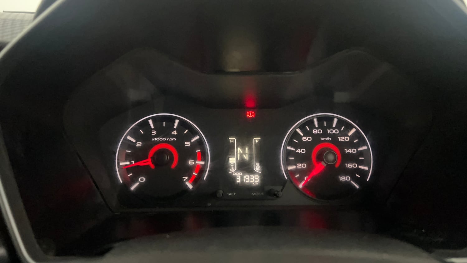 Used 2019 Mahindra KUV100 NXT K8 6 STR Petrol Manual interior CLUSTERMETER VIEW