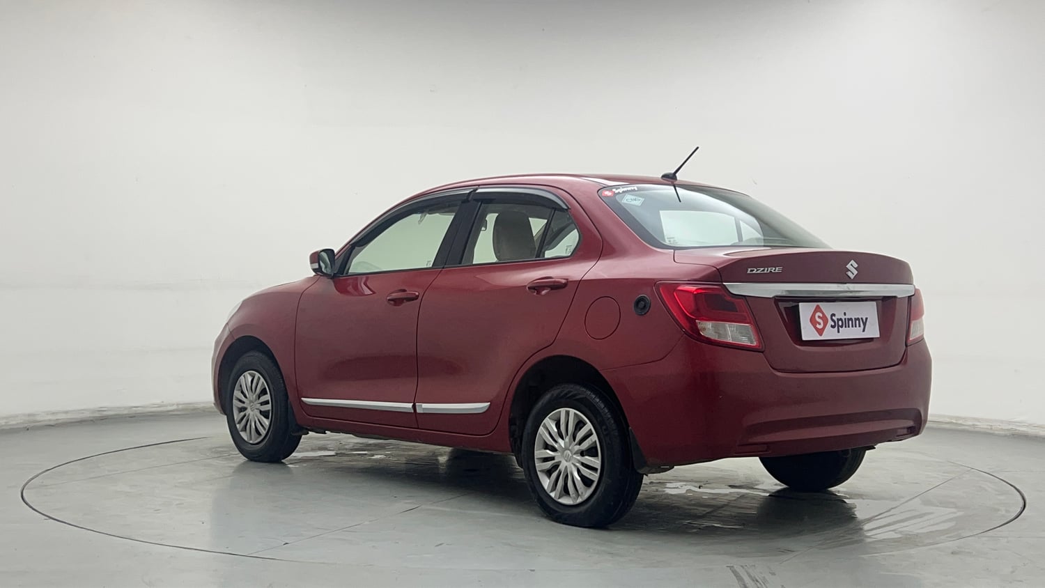 Used 2022 Maruti Suzuki Dzire VXi CNG Cng Manual exterior LEFT REAR CORNER VIEW