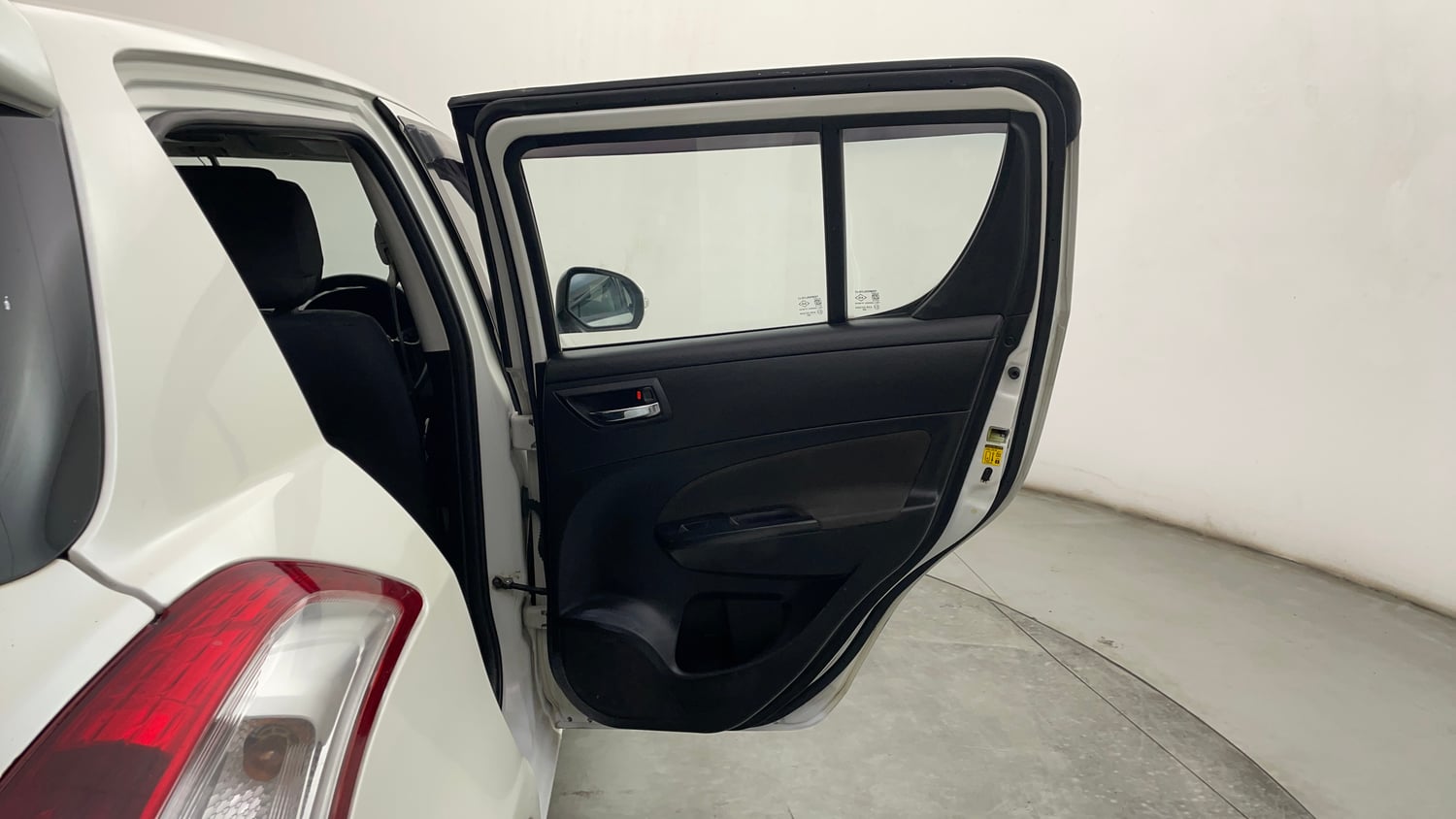 Used 2017 Maruti Suzuki Swift ZDi Diesel Manual interior RIGHT REAR DOOR OPEN VIEW