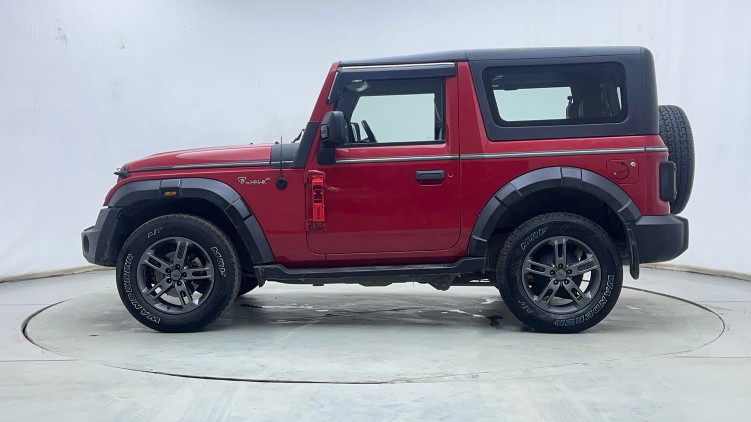 Used 2022 mahindra Thar LX Hard Top Diesel AT 4WD Diesel Automatic exterior LEFT SIDE VIEW