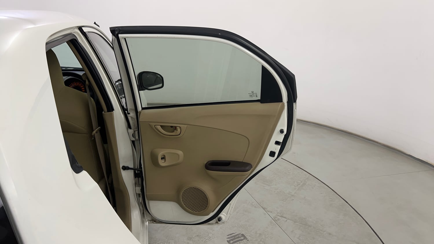 Used 2013 Honda Brio S MT Petrol Manual interior RIGHT REAR DOOR OPEN VIEW