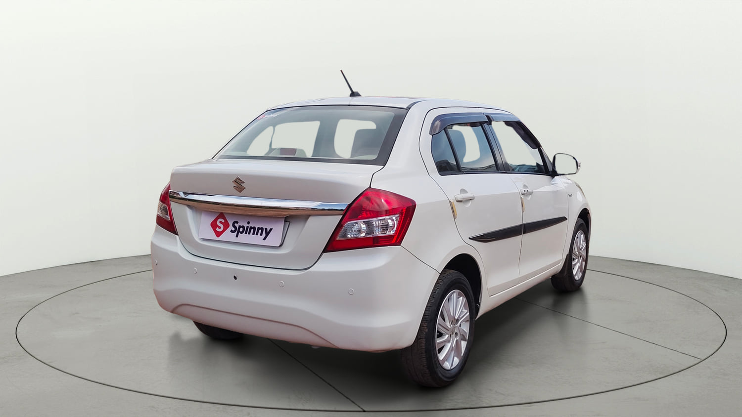 Used 2017 Maruti Suzuki Swift Dzire ZXI Petrol Manual exterior RIGHT REAR CORNER VIEW
