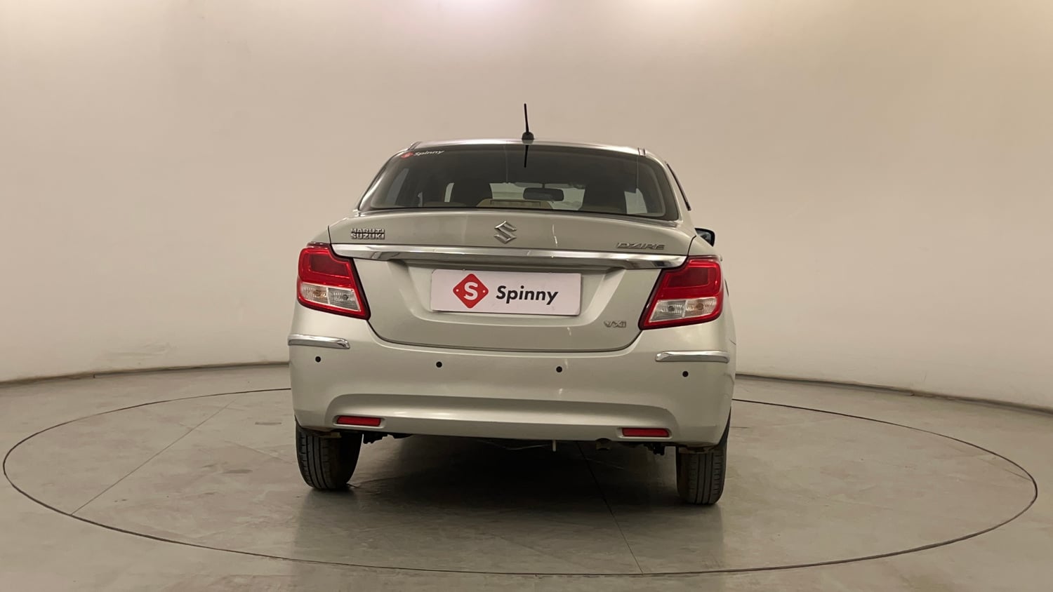 Used 2019 Maruti Suzuki Dzire VXi Petrol Manual exterior BACK VIEW