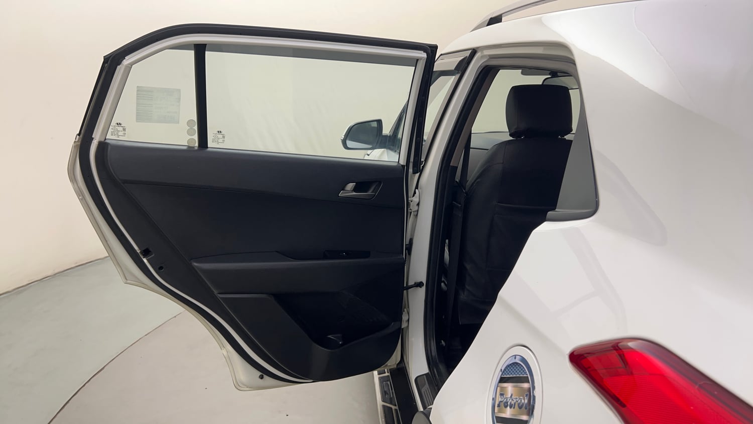 Used 2017 Hyundai Creta 1.6 SX Plus AT Petrol Petrol Automatic interior LEFT REAR DOOR OPEN VIEW