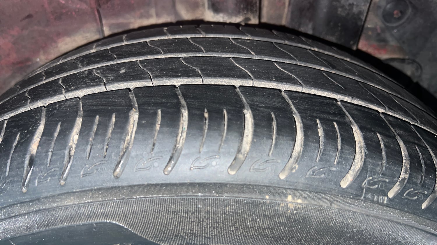 Used 2019 Hyundai Elite i20 Asta 1.2 (O) Petrol Manual tyres LEFT REAR TYRE TREAD VIEW