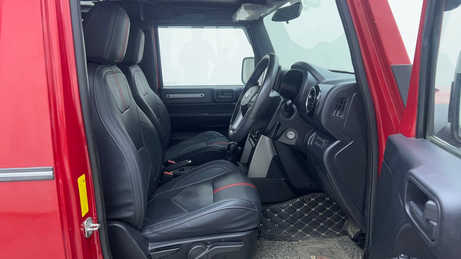 Used 2022 mahindra Thar LX Hard Top Diesel AT 4WD Diesel Automatic interior RIGHT SIDE FRONT DOOR CABIN VIEW
